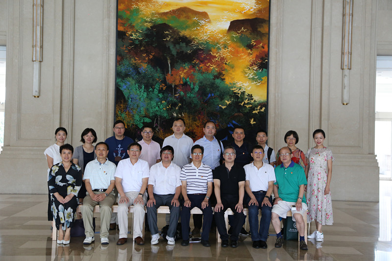公司与复旦大学数学科学学院会后合影